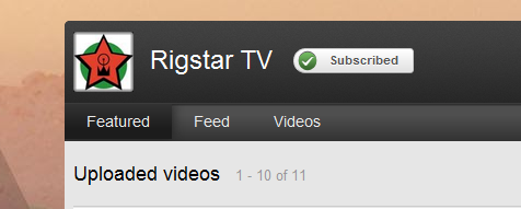 RigstarTV’s YouTube Channel